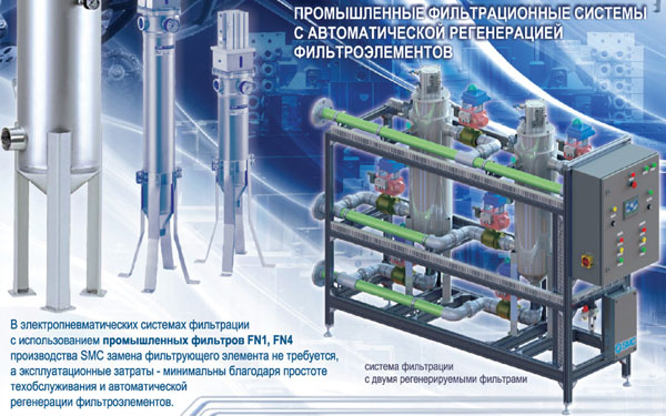 Фильтры с автоматической регенерацией